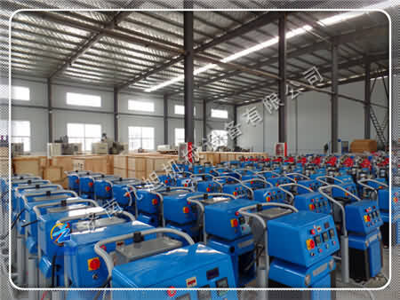 聚氨酯高壓噴涂設備使用中易出現的故障及解決辦法